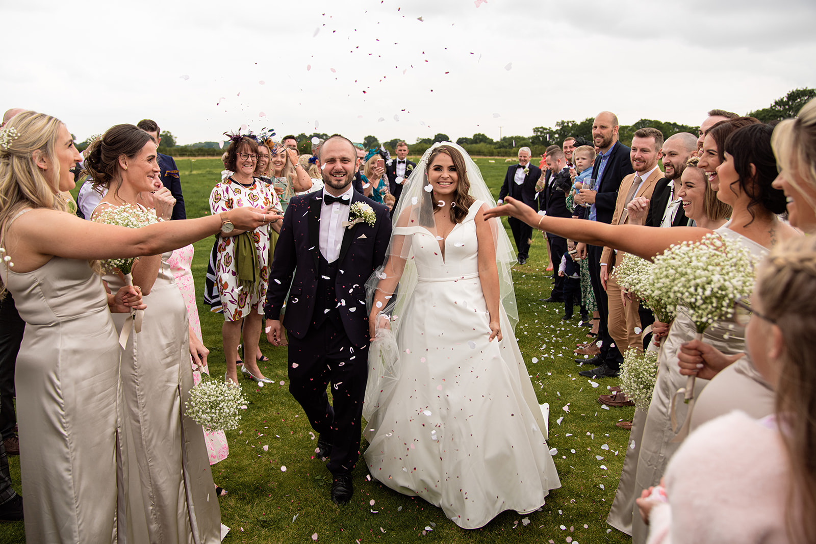 Wedding photo at Woodstock Weddings in York